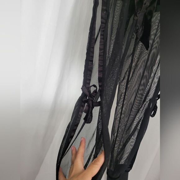 Erina Meliz velour mesh pants - Picture 8 of 16